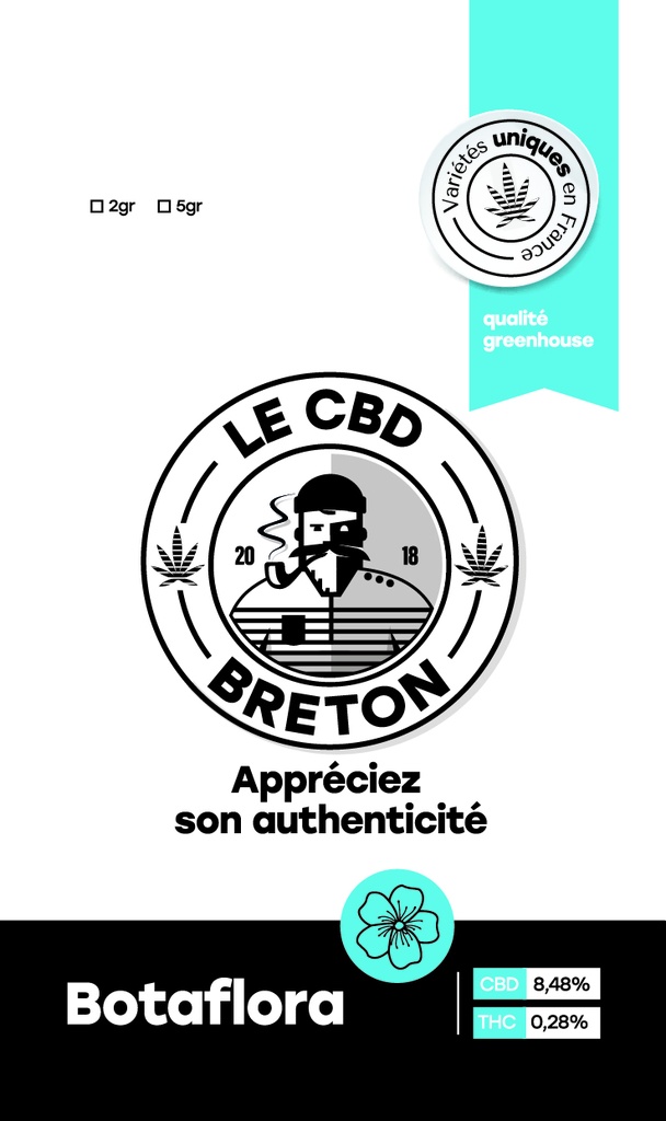 BOTAFLORA Outdoor - Cartouche 50G - 10 paquets de 5g
